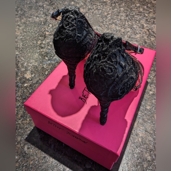 Betsey Johnson Strappy Sandals - Picture 2 of 4